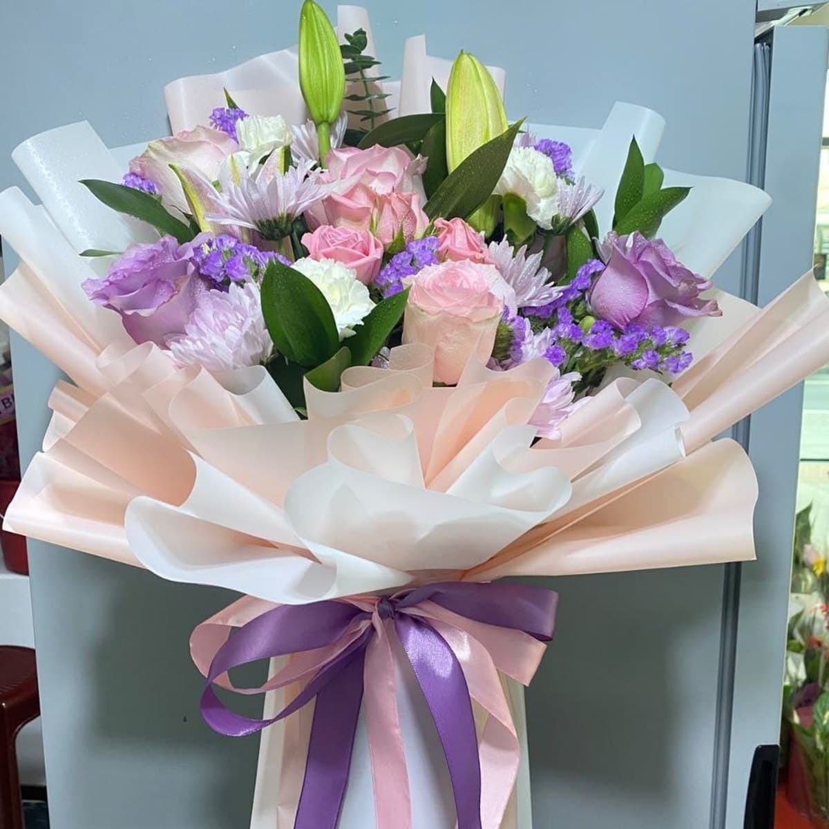 Blush Lily Garden